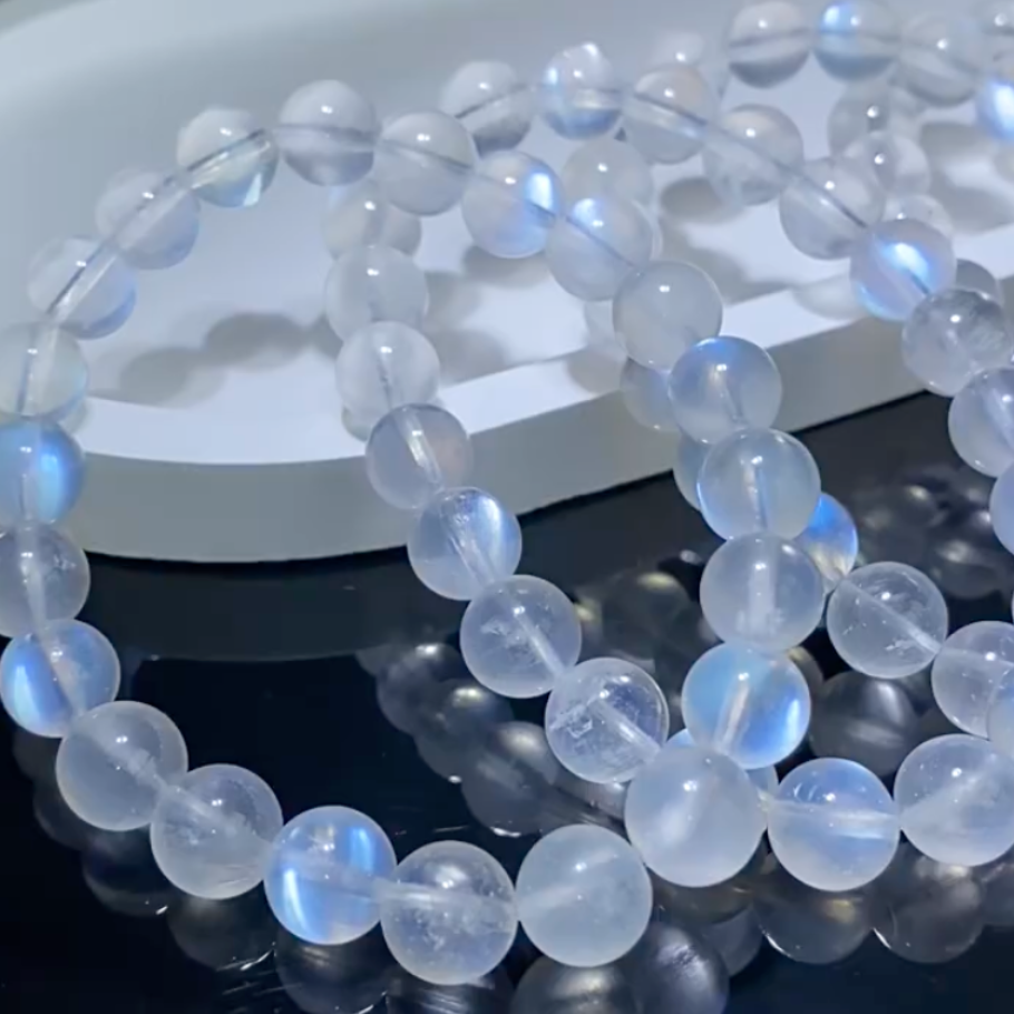 LunaGlow Blue Moonstone Bracelet
