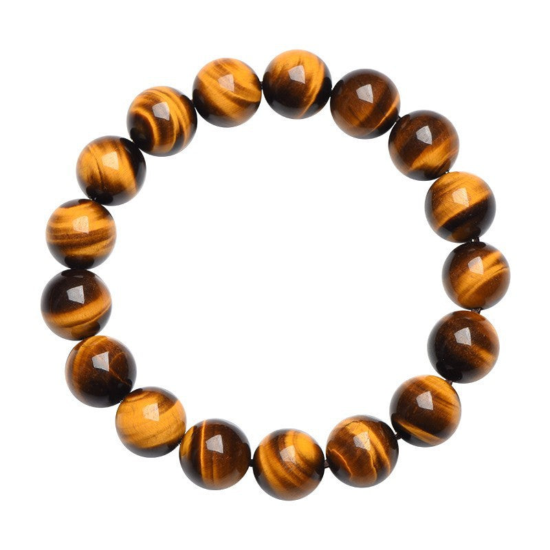 Natural Golden Tiger Eye Courage & Protection Crystal Bracelet