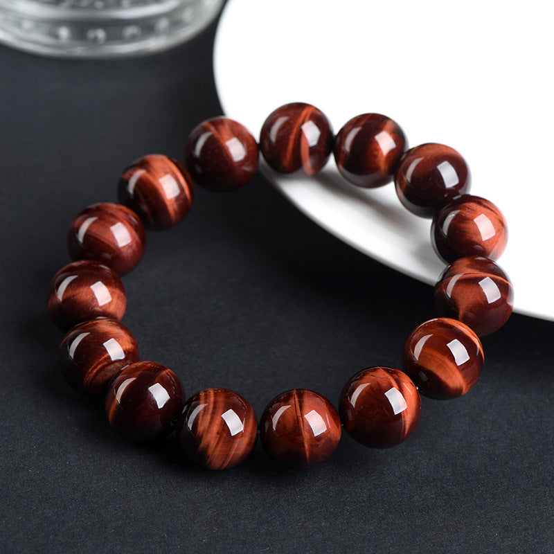 Natural Red Tiger Eye Vitality & Passion Crystal Bracelet
