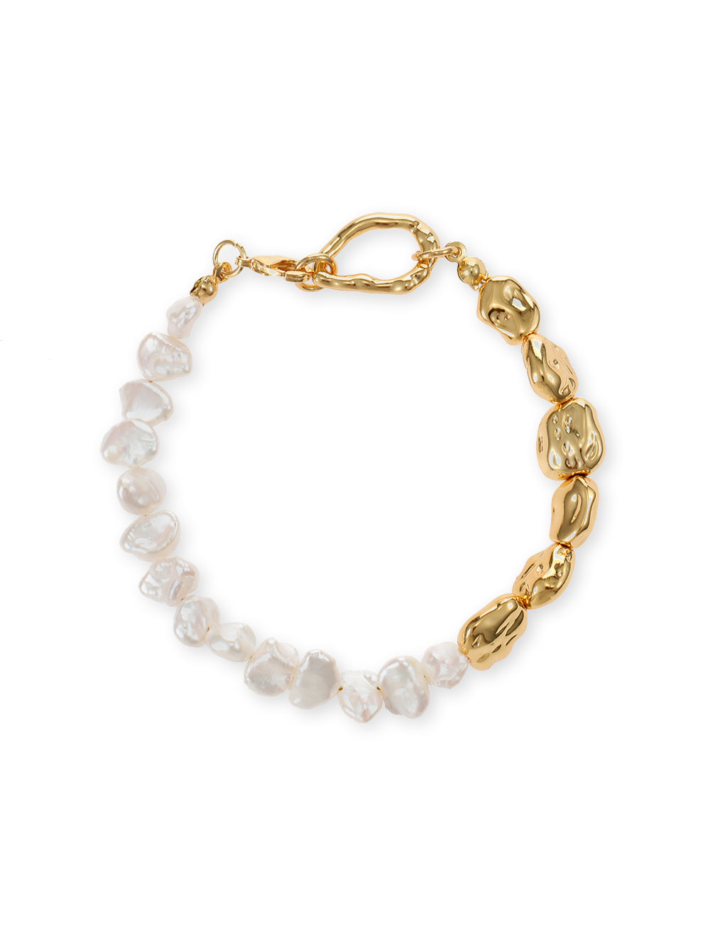 Organic Contrast Bracelet