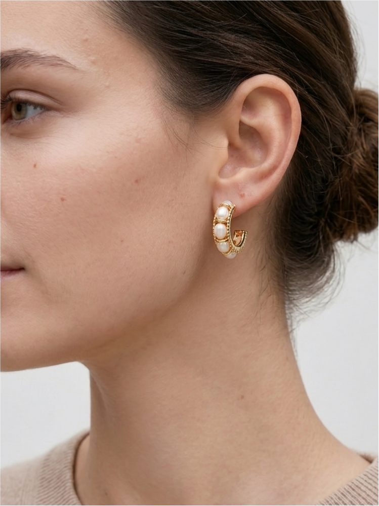 Solar Bloom Hoops