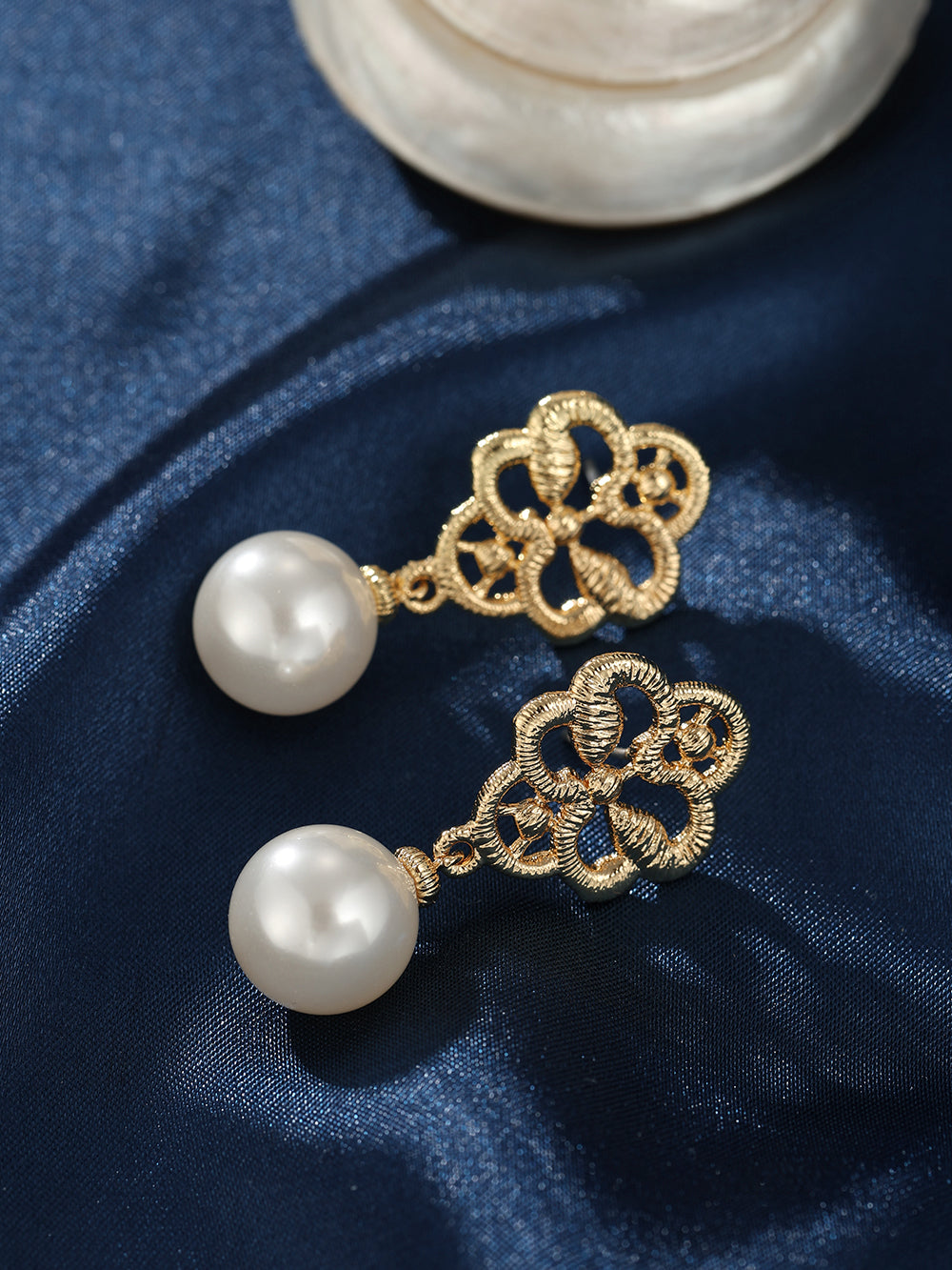 Vintage Medallion Earrings