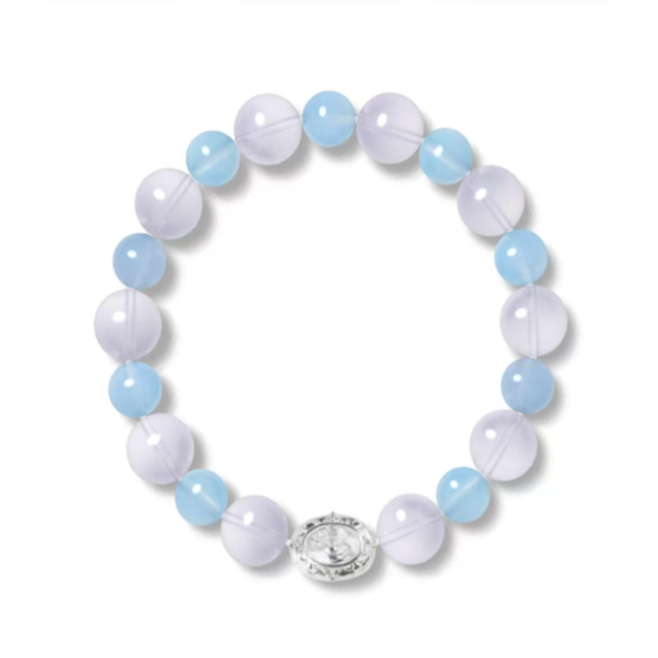 Customizable Two-Tone Crystal Spacer Bead Bracelet- DIY Option
