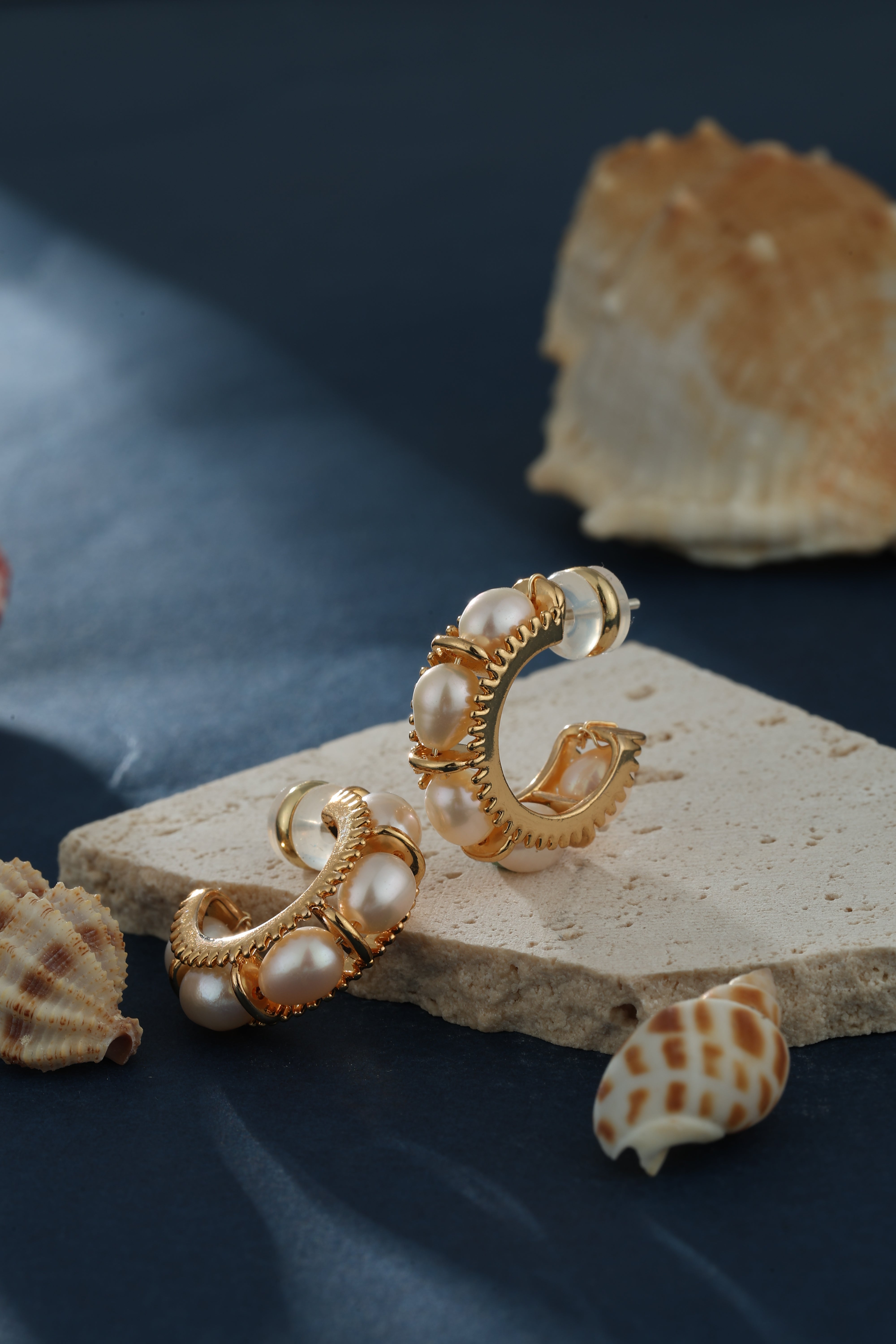Solar Bloom Hoops