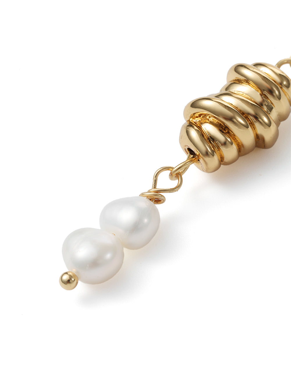 Entwined Fluid Drop Earrings