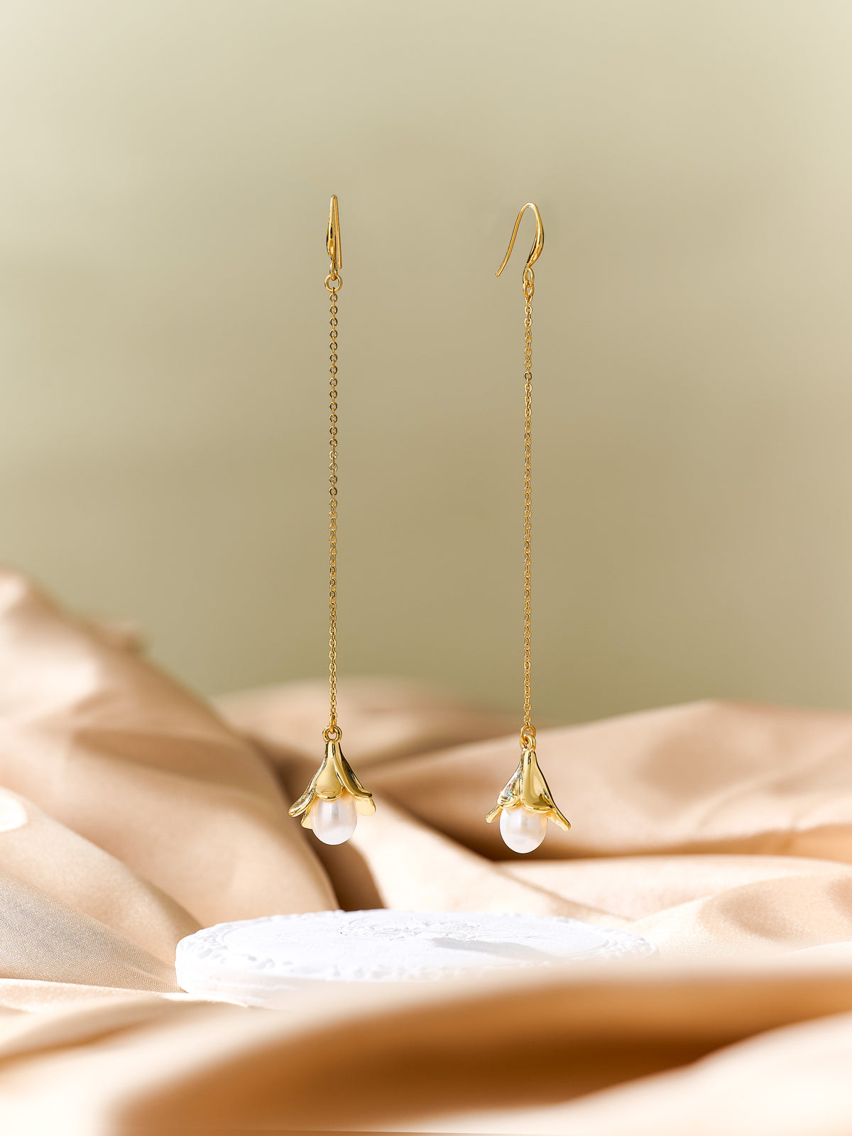 Lilyvale Pearl Drop Earrings