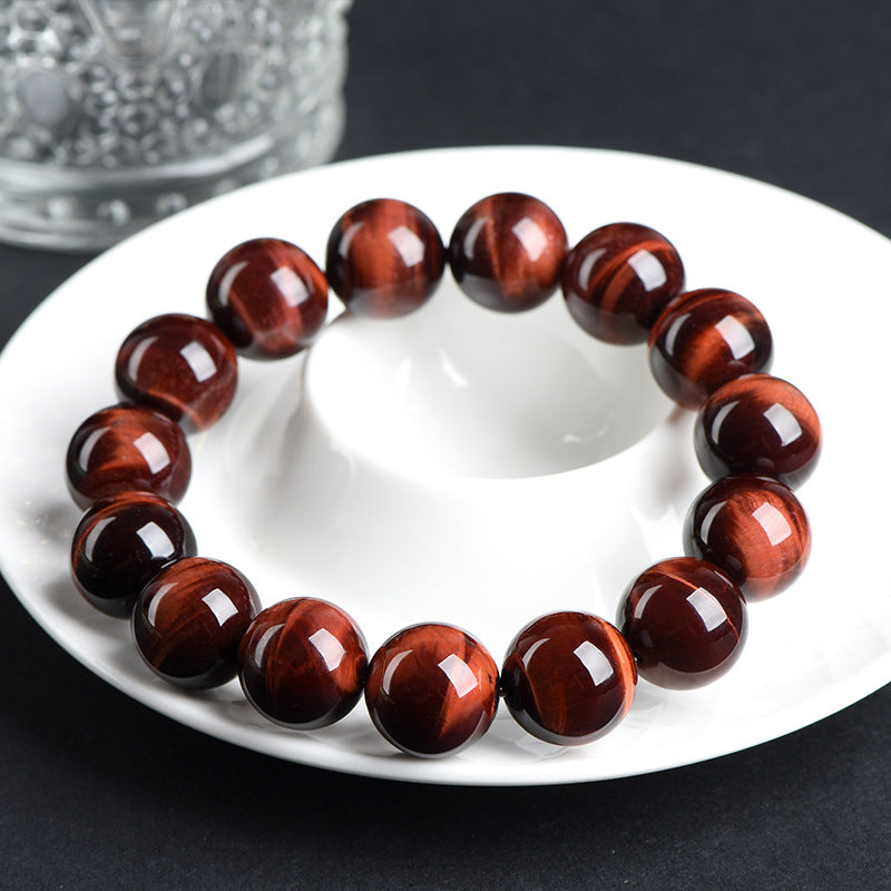 Natural Red Tiger Eye Vitality & Passion Crystal Bracelet