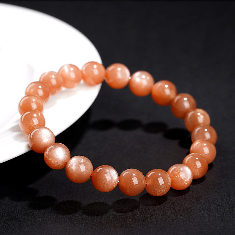 Natural Sunstone Joy & Vitality Healing Crystal Bracelet