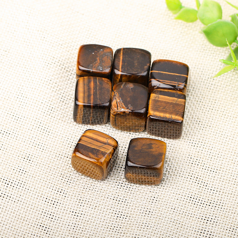 Tiger's Eye Mini Cube