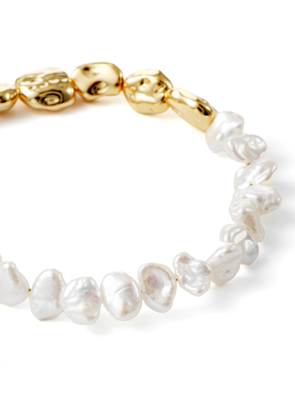 Organic Contrast Bracelet