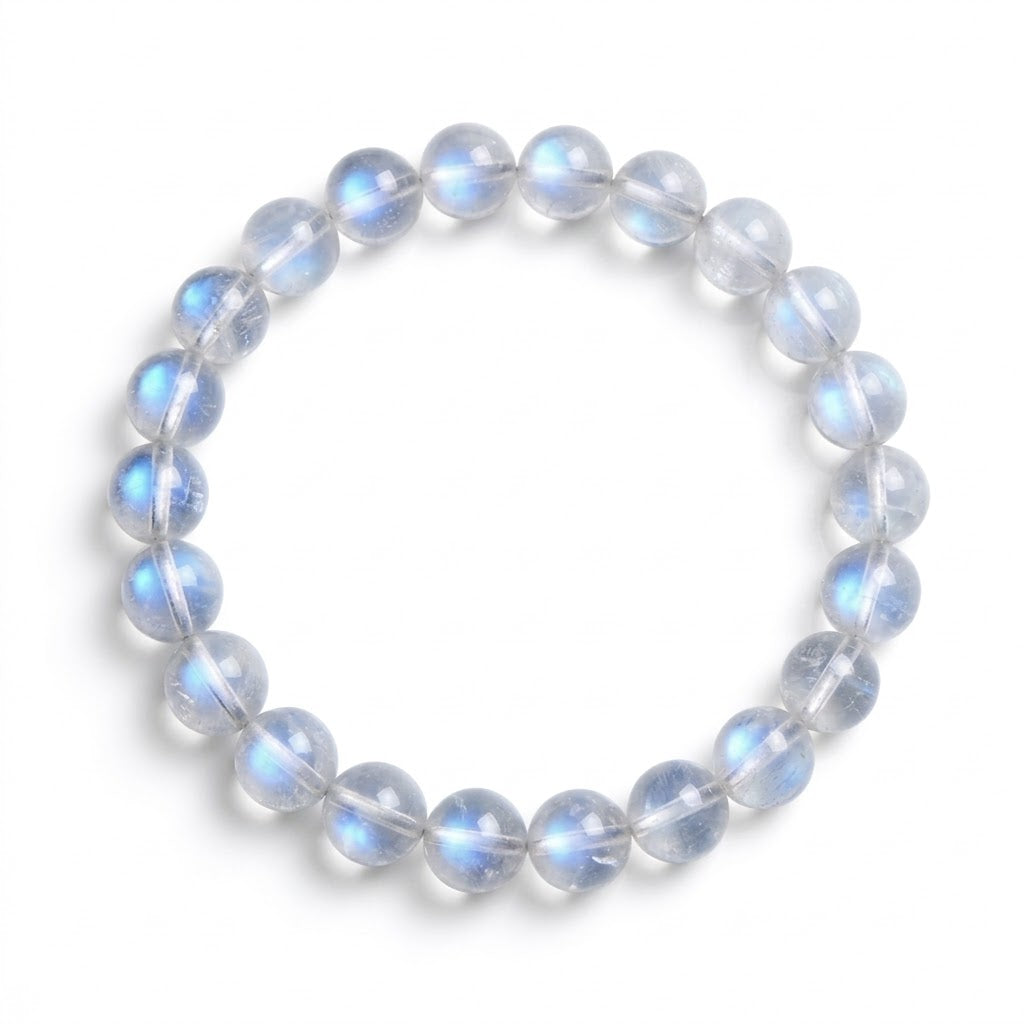 LunaGlow Blue Moonstone Bracelet